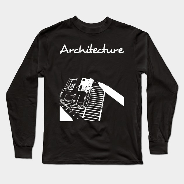 Architects Long Sleeve T-Shirt by evergreen_brand